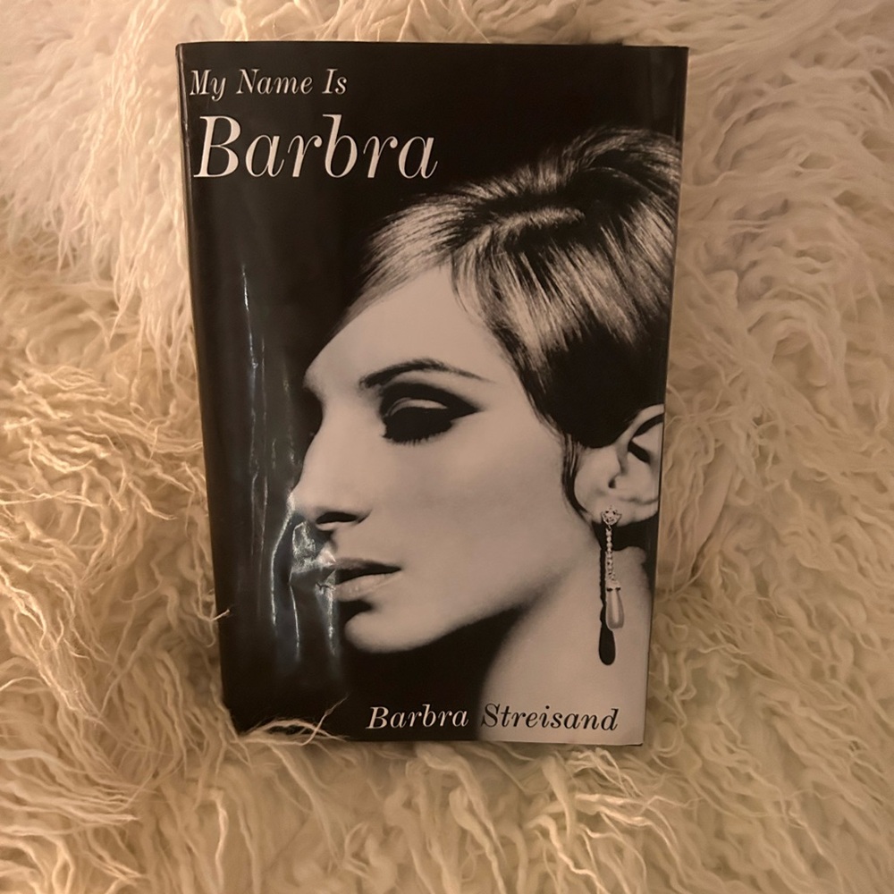 Barbra Streisand My Name is Barbra Bestselling Autobio Book